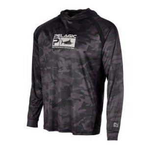 Manche longue Exo-Tech Fish Camo_Black