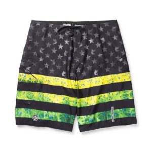 Short Sharkskins Dorado_Green