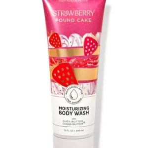 Nettoyant parfumée hydratant pour le corps_Strawberry Pound Cake